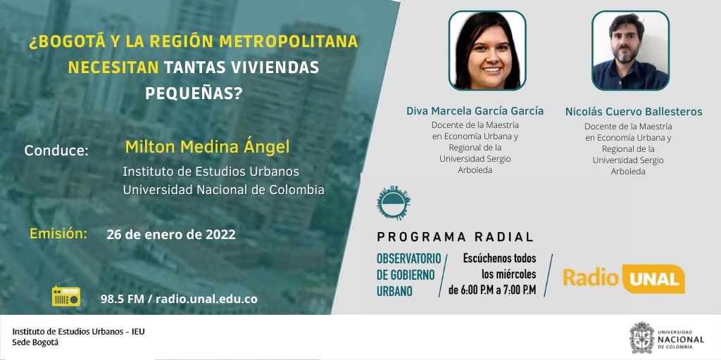 26 01 2022 Bogotá y lq Región Metropolitana