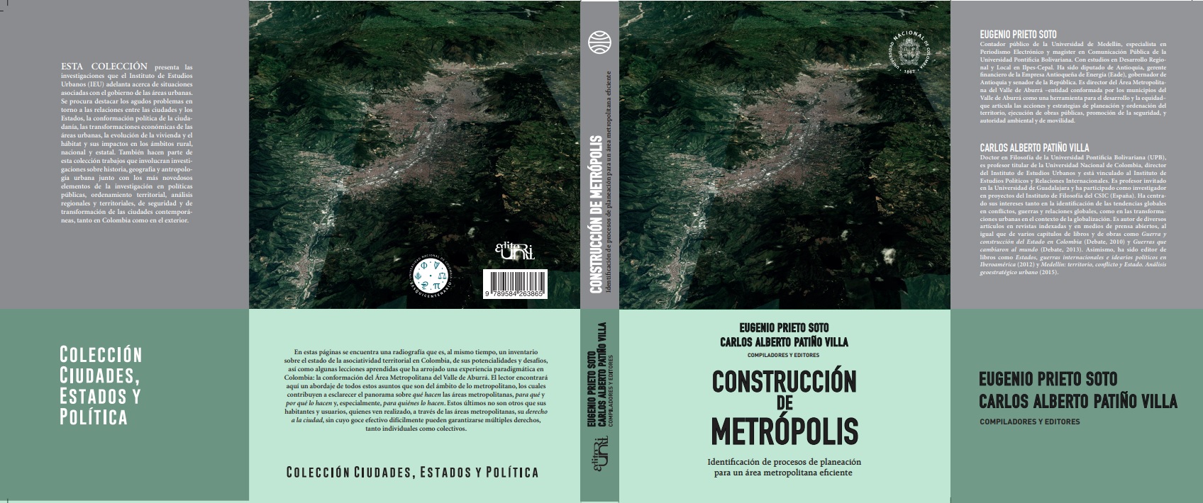 Cubierta libro construcción de Metropolis