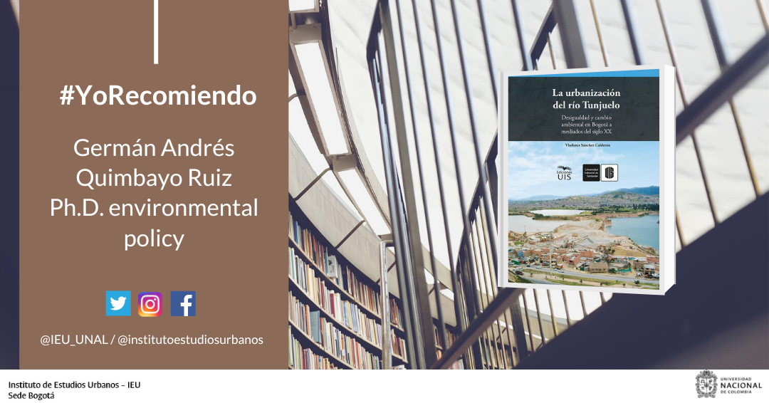 #YoRecomiendo Un libro sobre el río Tunjuelo