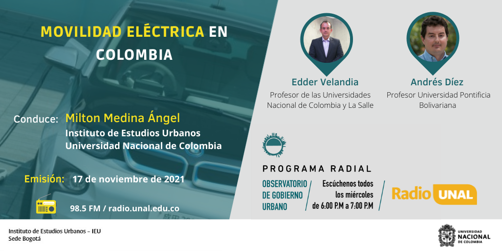 Movilidad eléctrica: una opción de energía sostenible para Colombia 