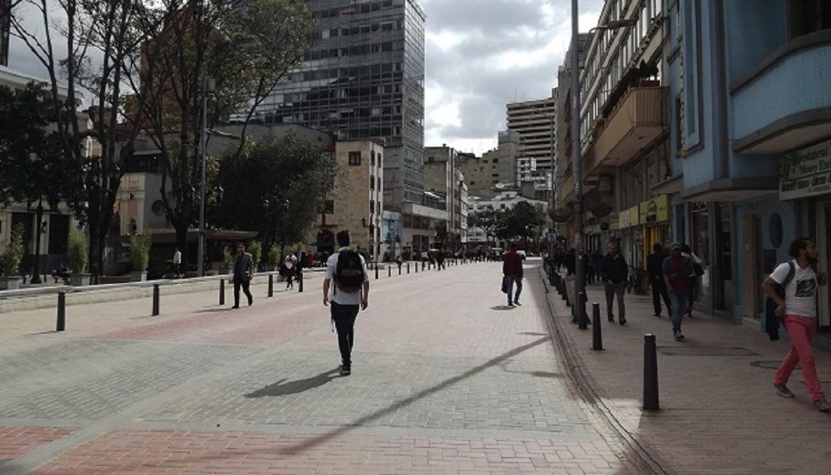 Centro de Bogotá. Foto IEU