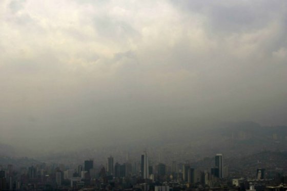 Calidad del aire en Medellín / foto Alcaldía