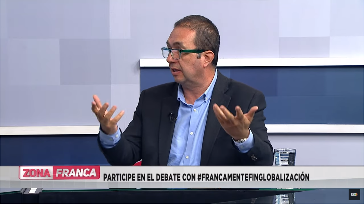 Profesor Carlos Patiño en Zona Franca de Red Más Noticias