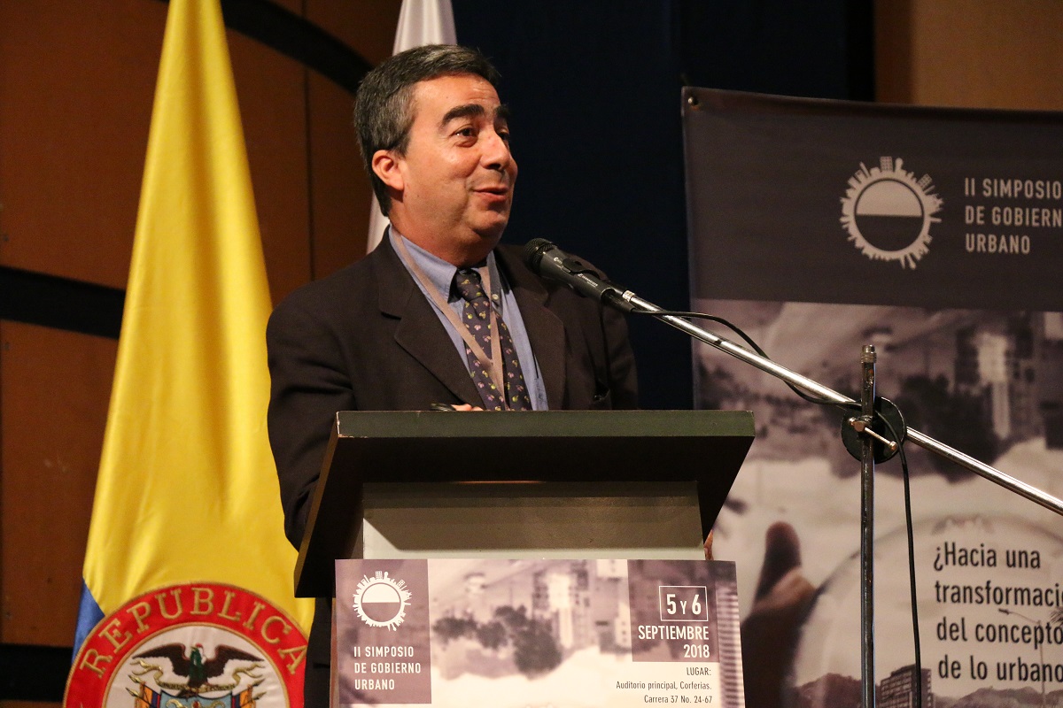 Edesio Fernandes, profesor del Lincoln Institute of Land Policy (Río de Janeiro). Foto: Ricardo Salamanca