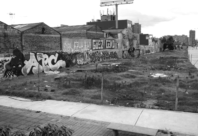Paisaje residual en Bogotá: análisis del deterioro urbano
