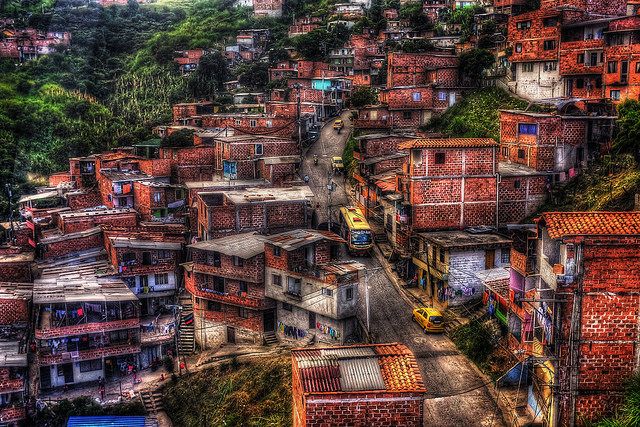 Medellín Comuna, Colombia.