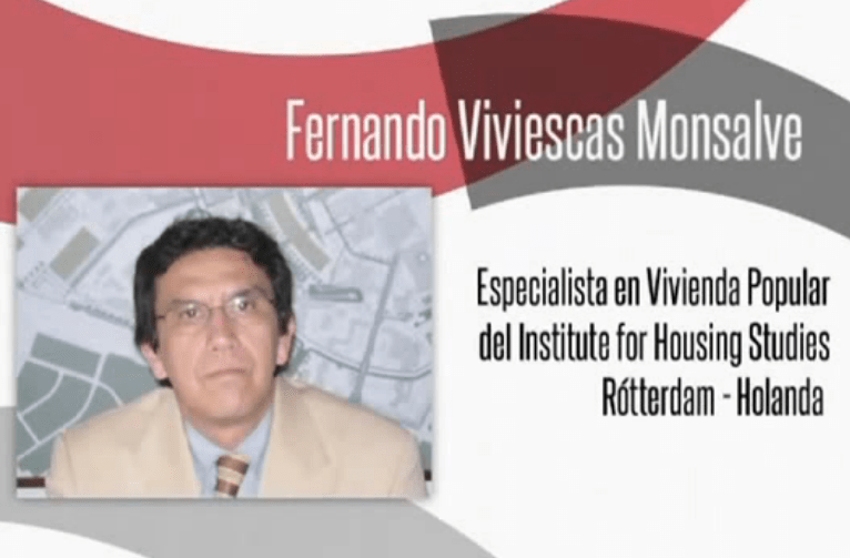 Fernando Viviescas Monsalve es profesor e investigador vinculado al Instituto de Estudios Urbanos, IEU, de la Universidad Nacional de Colombia.