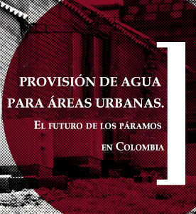 Provisión de agua para áreas urbanas. El futuro de los páramos en Colombia