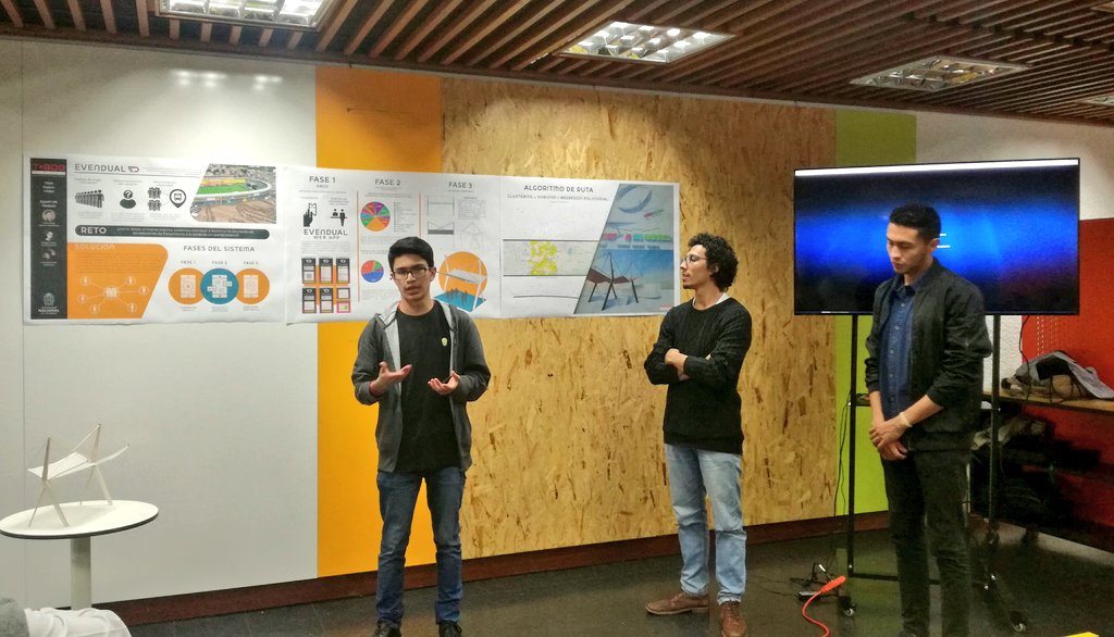Presentación de Evendual en el Taller Bogotá