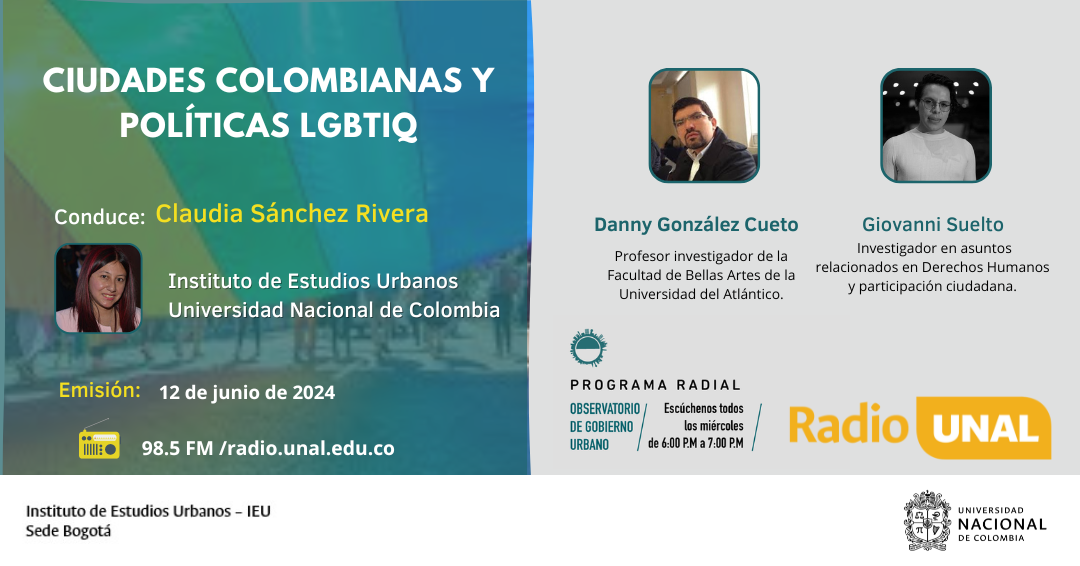 Ciudades colombianas y políticas LGBTIQ+