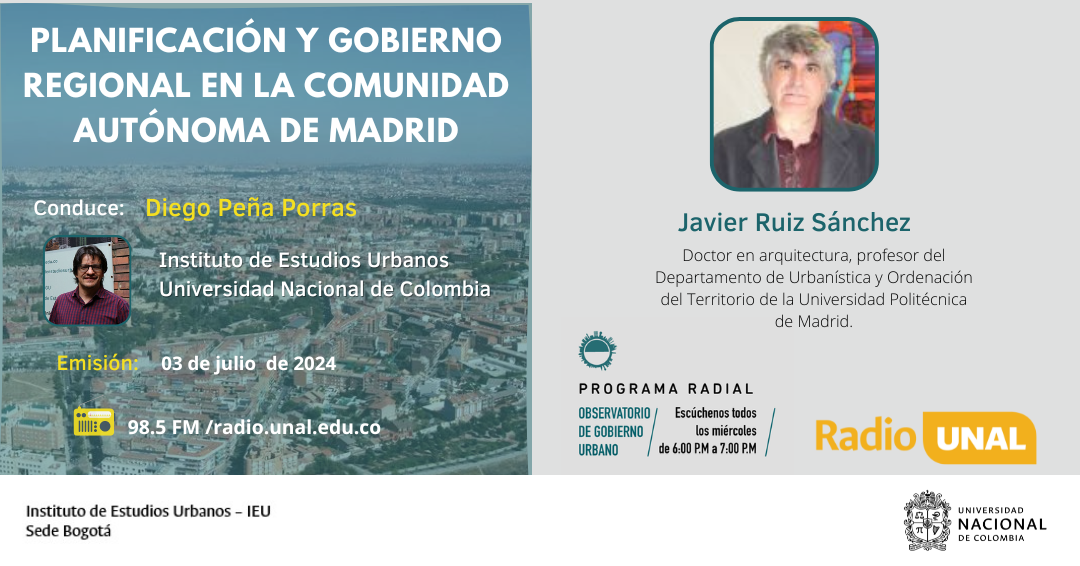 Planificación y gobierno regional en la Comunidad Autónoma de Madrid